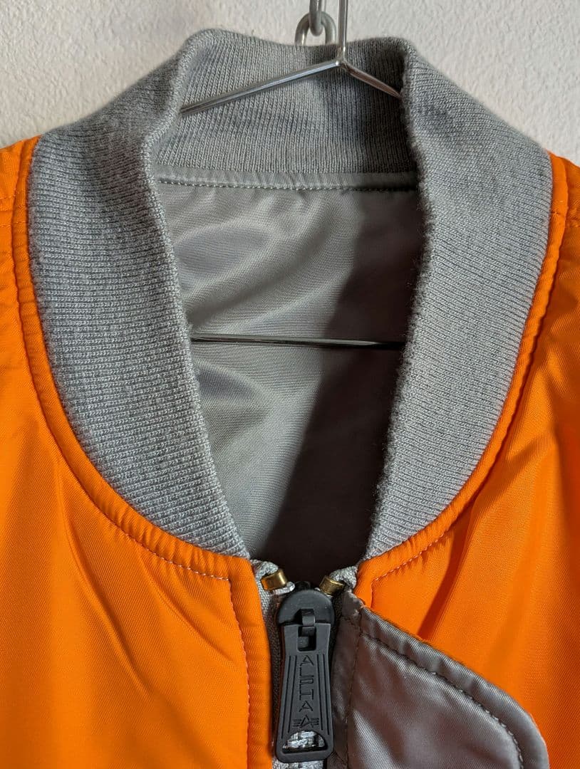 ALPHA　MA-1　ボンバージャケット　フライトジャケット　ブルゾン　Ｌサイズ