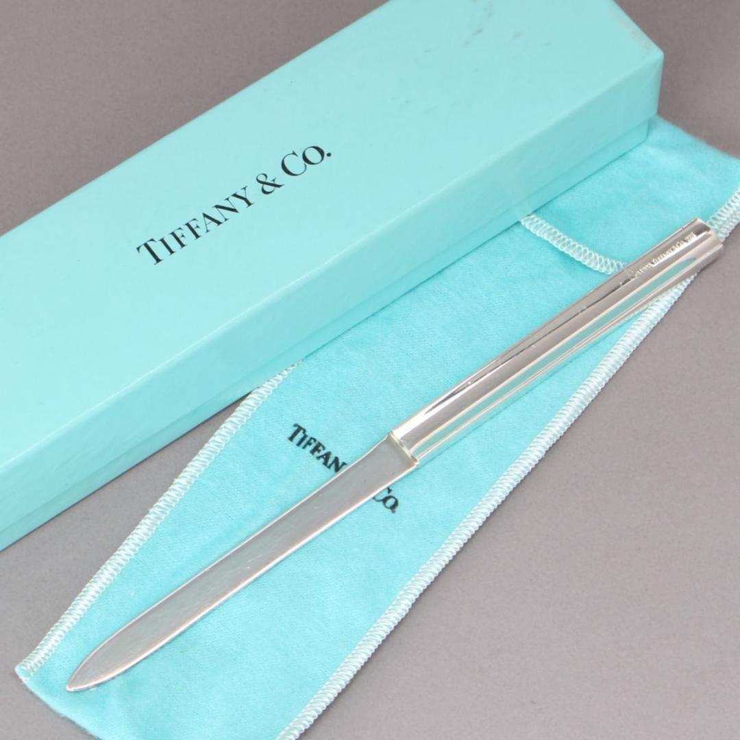 磨き済◇Tiffany&Co. ティファニー ペーパーナイフ 925シルバー箱付