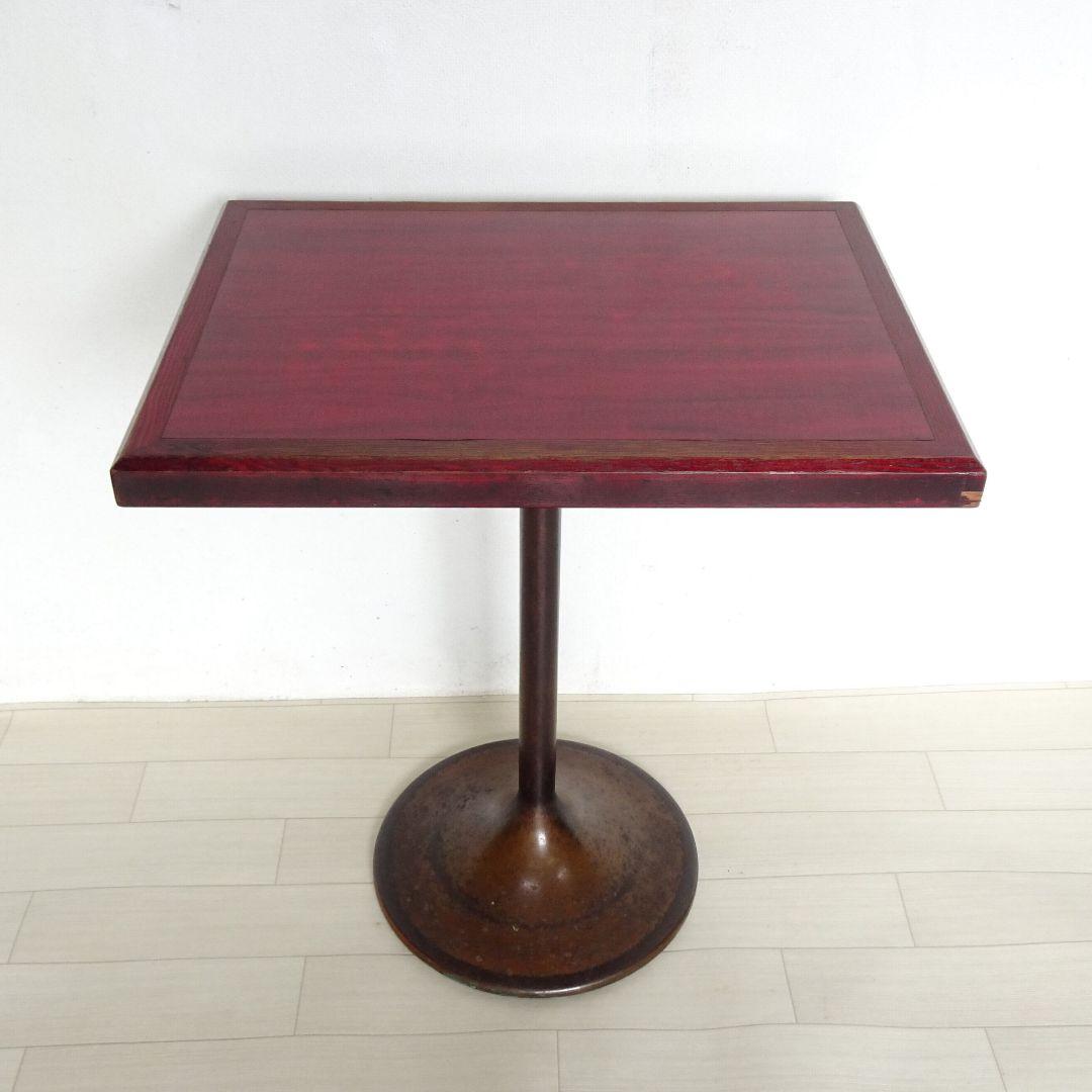 新宿の老舗喫茶店で使われていた　テーブル　┃木製テーブル レトロ・ヴィンテージ