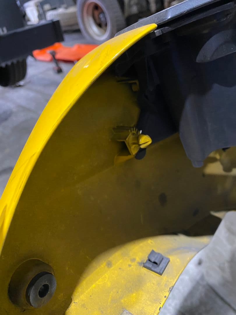 CB400 NC42 フロントカウル純正LEDライト付き