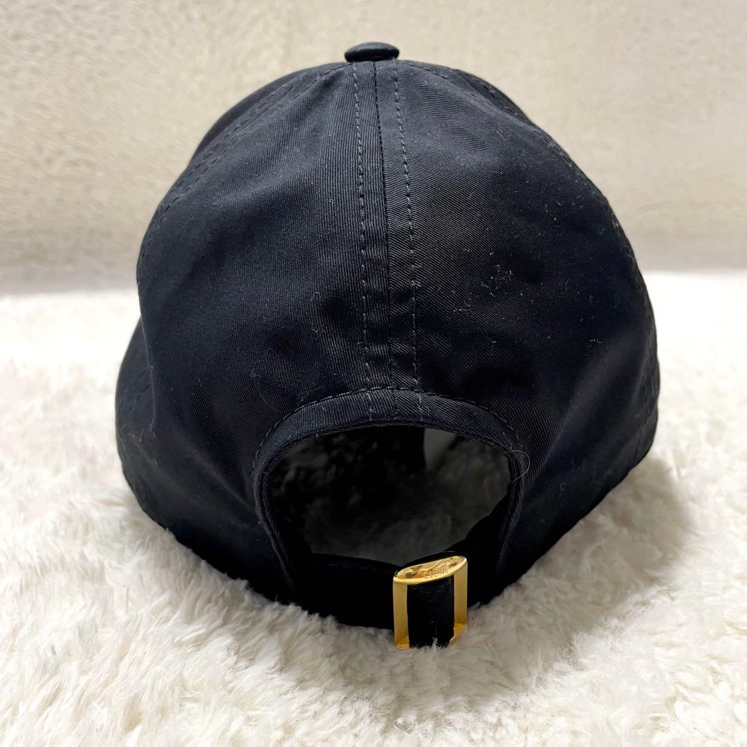 P*☾様 CELINE セリーヌ トリオンフ コットン ベースボールキャップ ブ