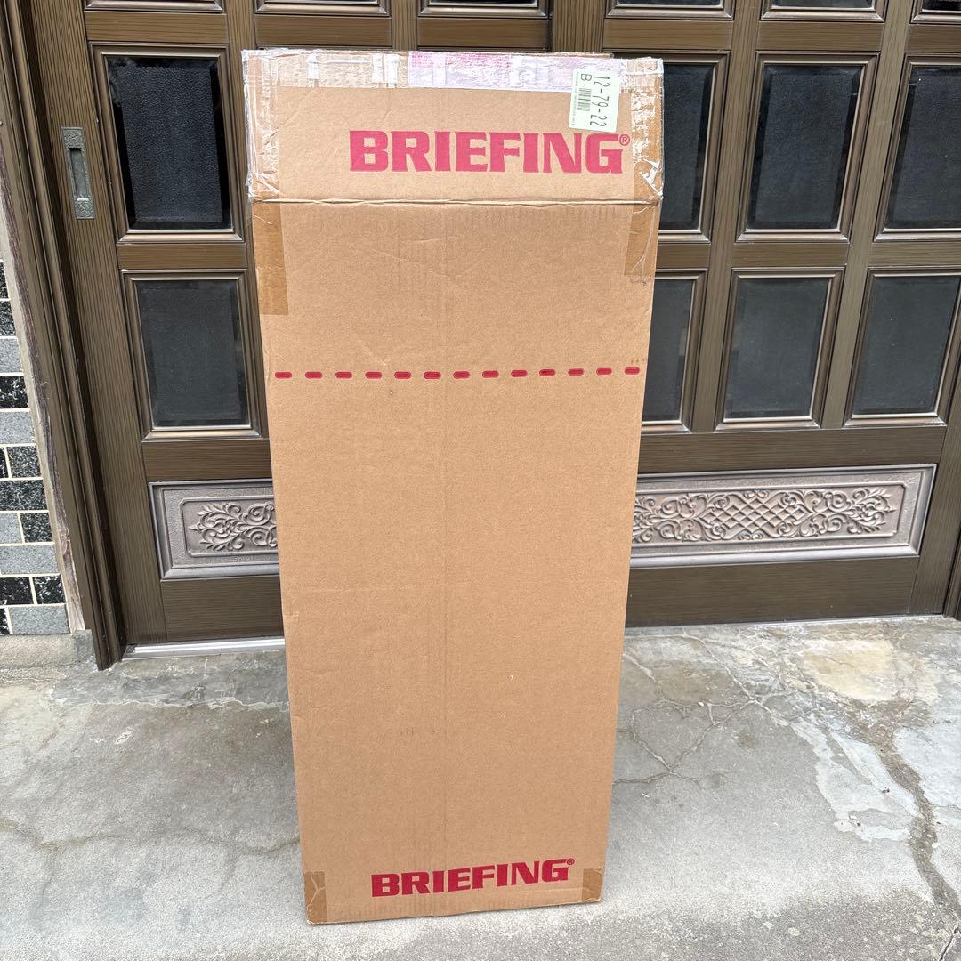 限定100個のBRIEFING グリーンキャディバッグ 箱付き