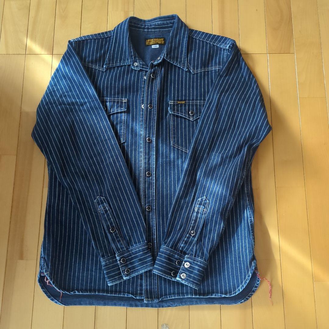 IRON HEART デニムシャツ X-LARGE ウォバッシュ