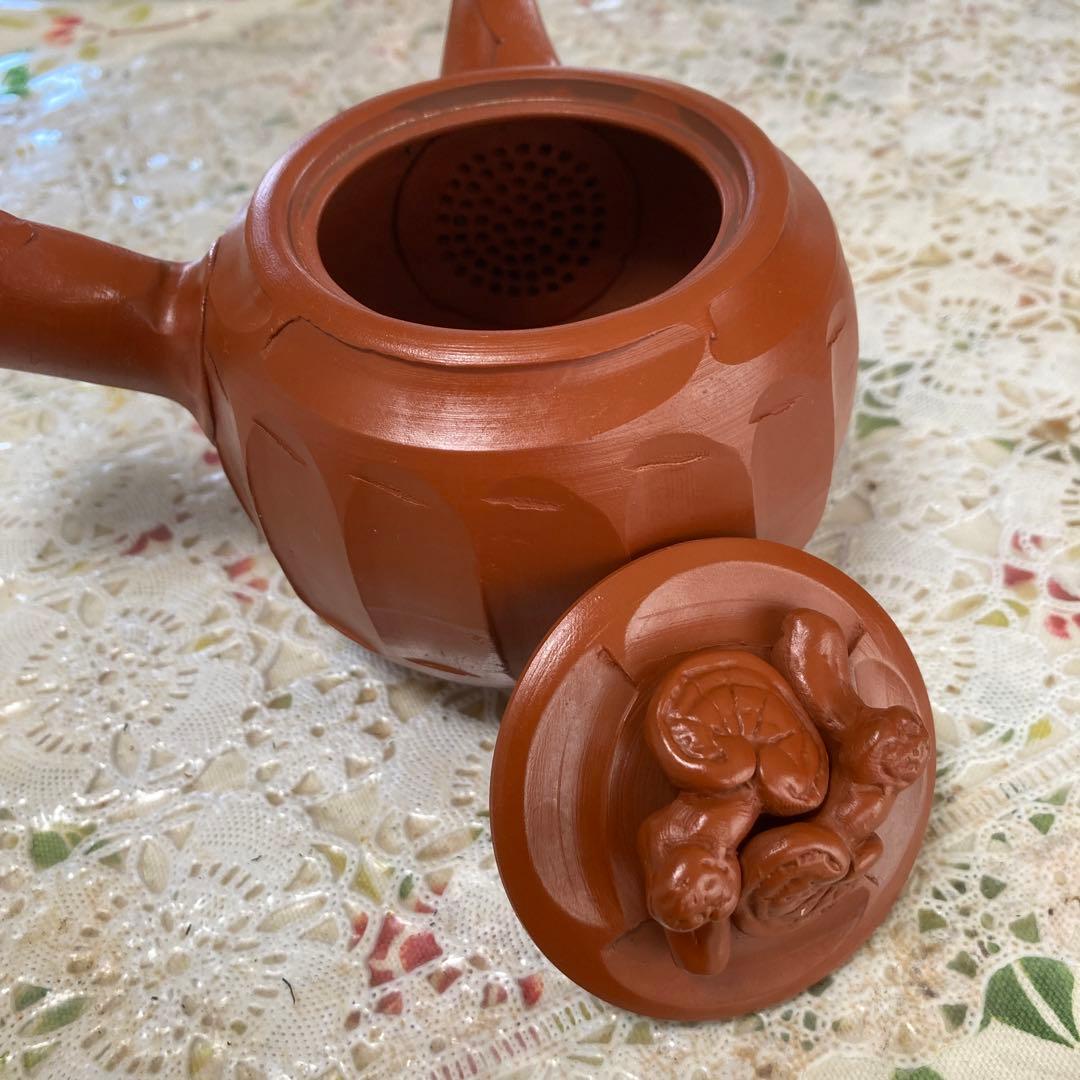 常滑焼急須　作家物
