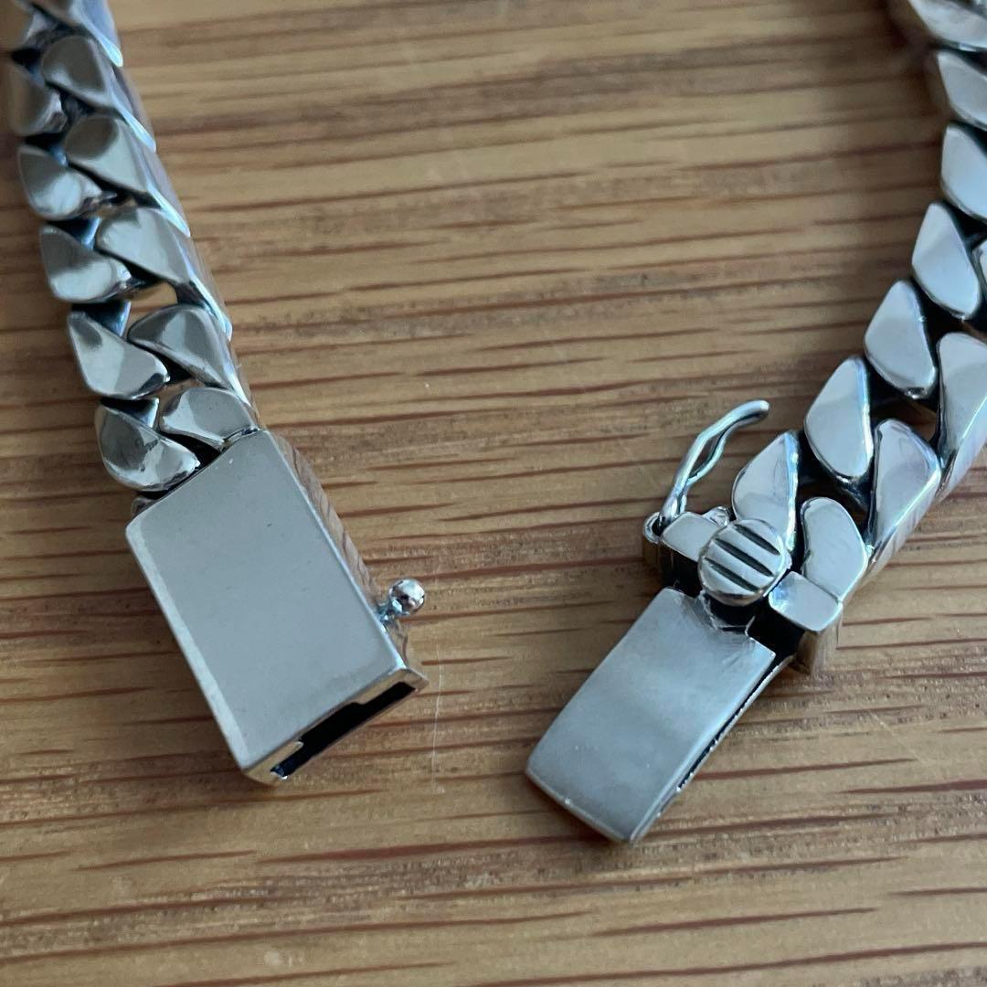 喜平チェーン シルバー925 ブレスレット10mm×20cm