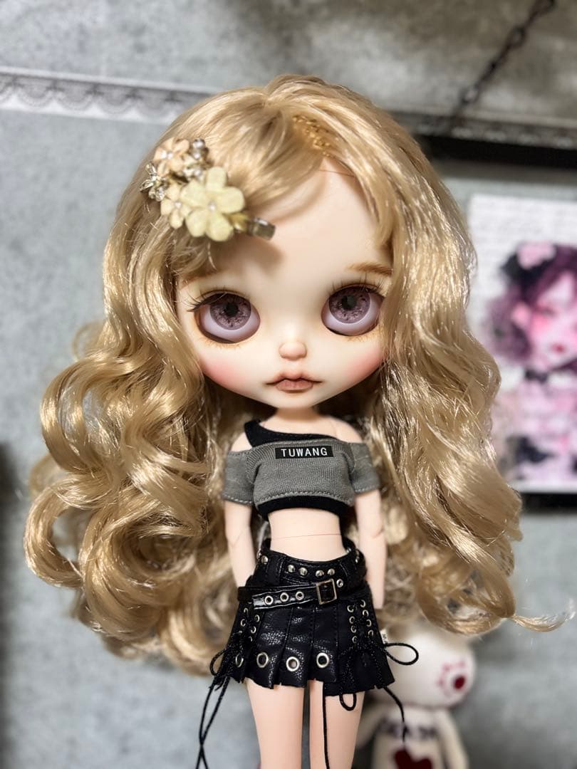 カスタムアイシードール　ネオサイズ　ブロンド