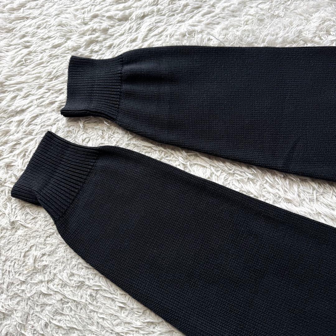 極美品　y's ワイズ　フォーメン　ニット　カーディガン　シェルボタン　黒