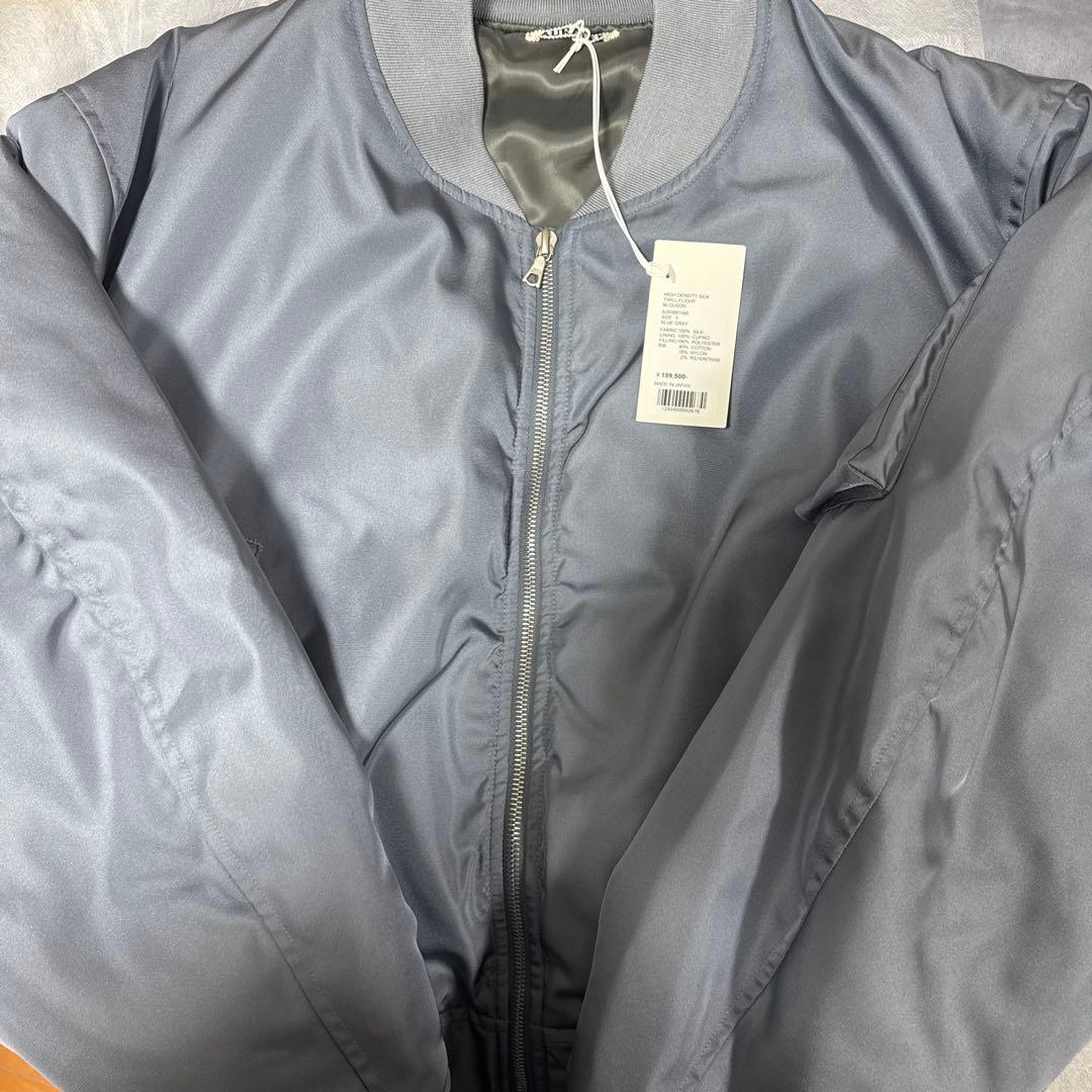 AURALEE Silk Twill Flight Blouson サイズ4