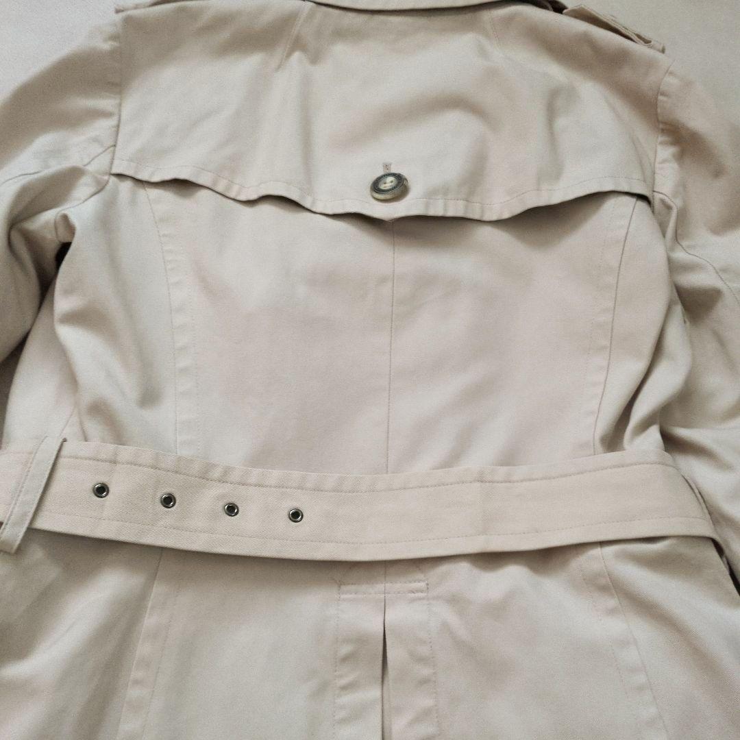 【BURBERRY】トレンチコート　ライナー付き　キナリ　40