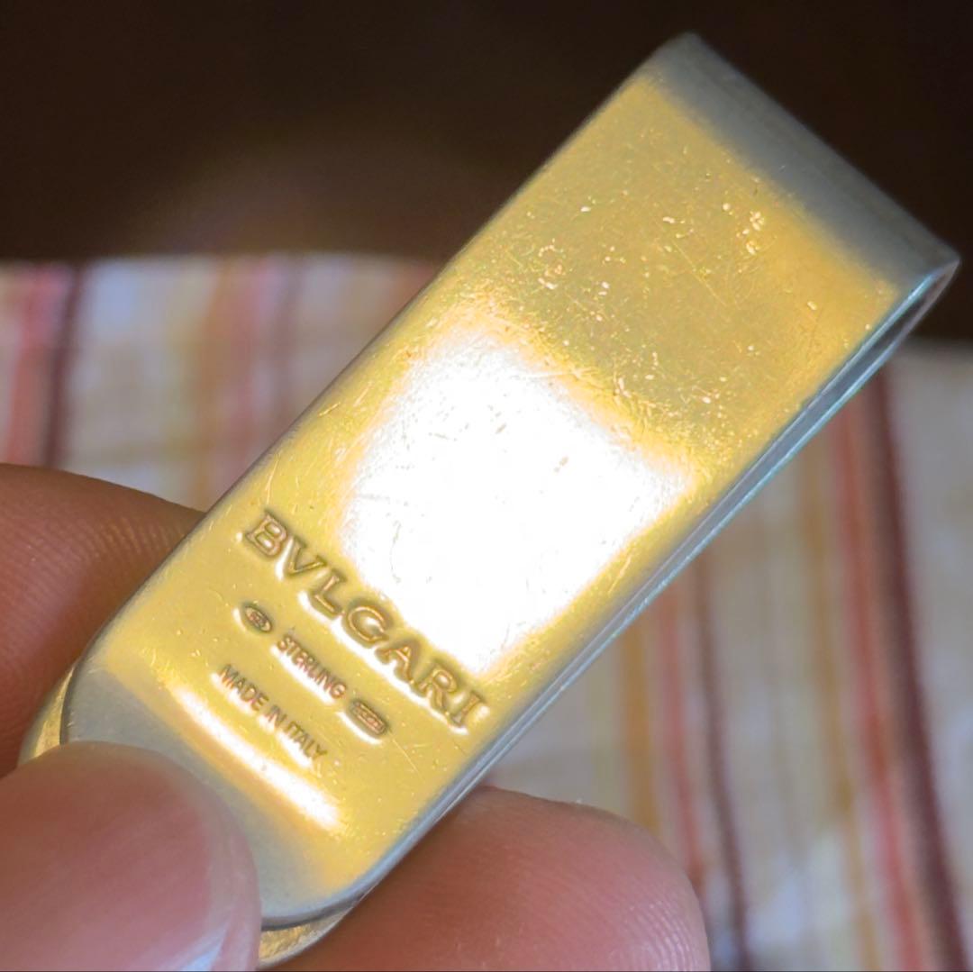 BVLGARI マネークリップ sterling スターリングブルガリ　シルバー