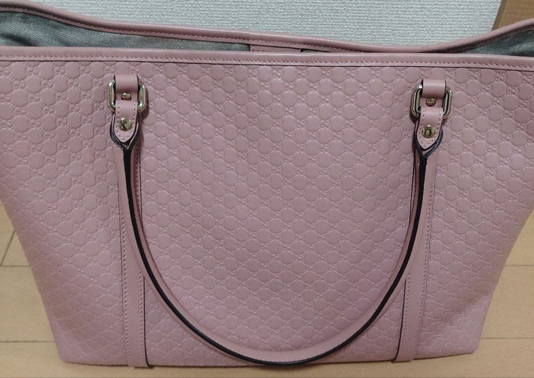 最終価格！GUCCI マイクログッチシマ トートバッグ