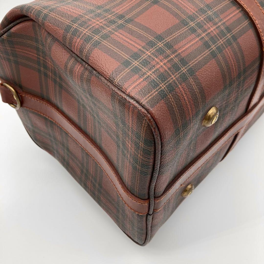ポロラルフローレン ボストンバッグ チェック レアカラー 大容量 旅行 チェック