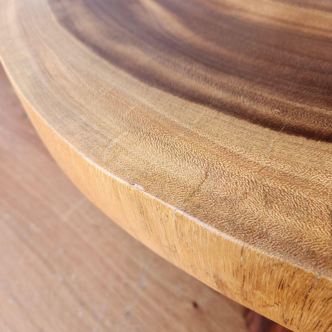 モンキーポッド　一枚板　無垢　センターテーブル ローテーブル　輪切り　座卓