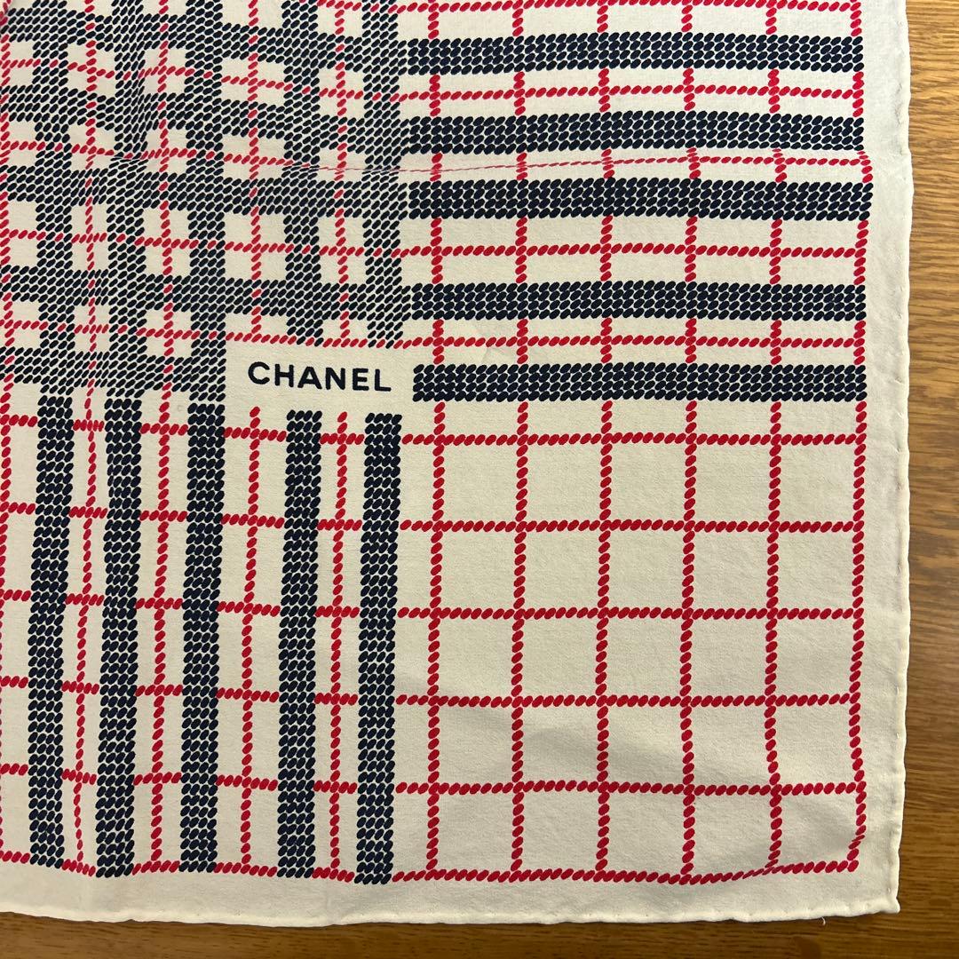 CHANEL シャネル シルクスカーフ