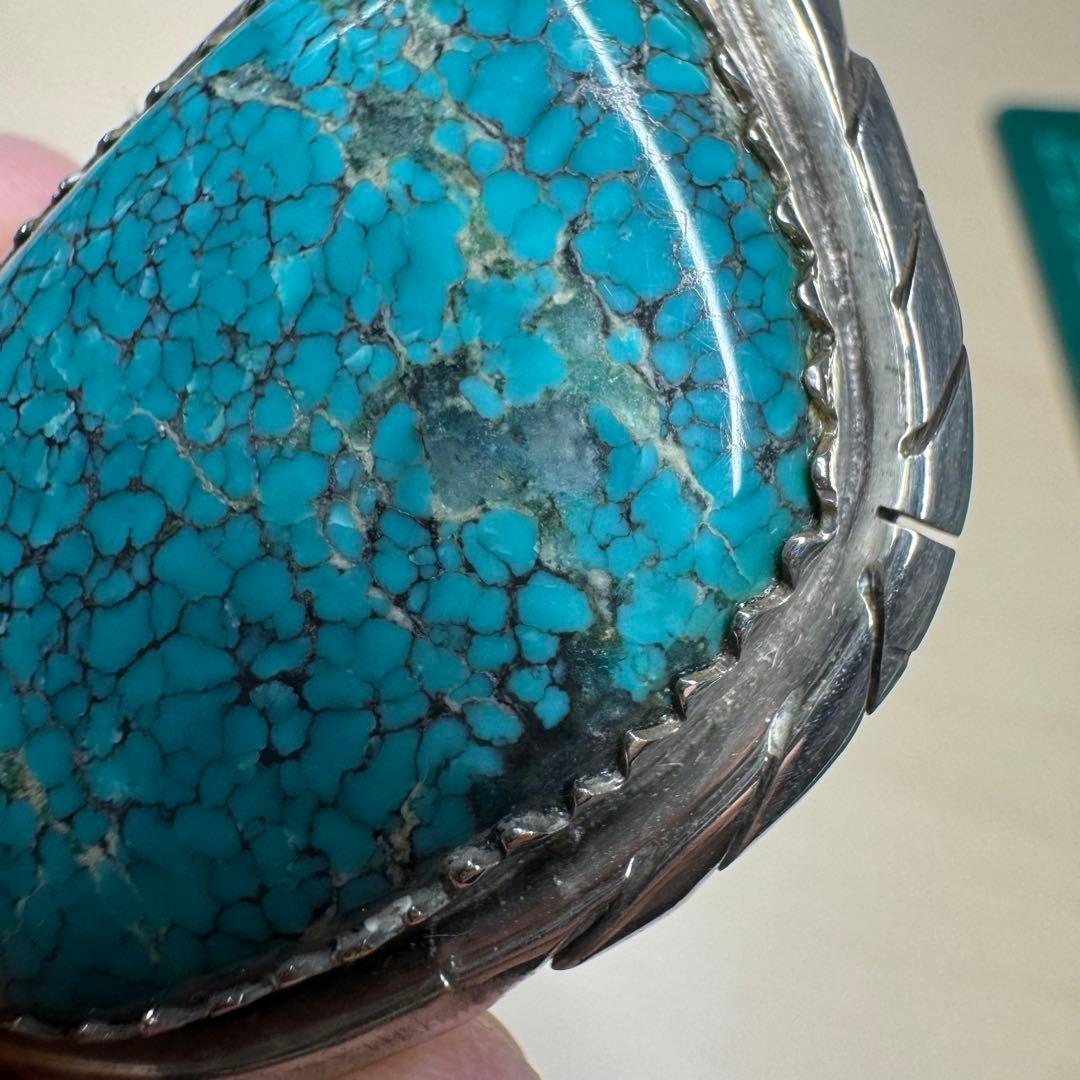 【80年代 巨大 ターコイズマウンテン】ネックレストップ