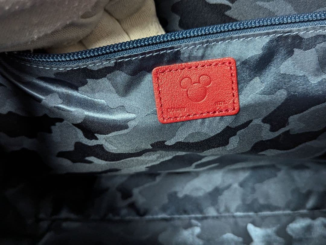 レクサス　デニム　トートバック　ブルー　ミッキー