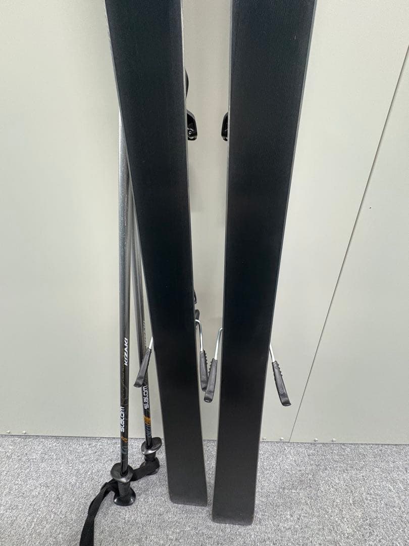 フィッシャー　スキー板　CRUZAR FIRE 165cm ストック付き