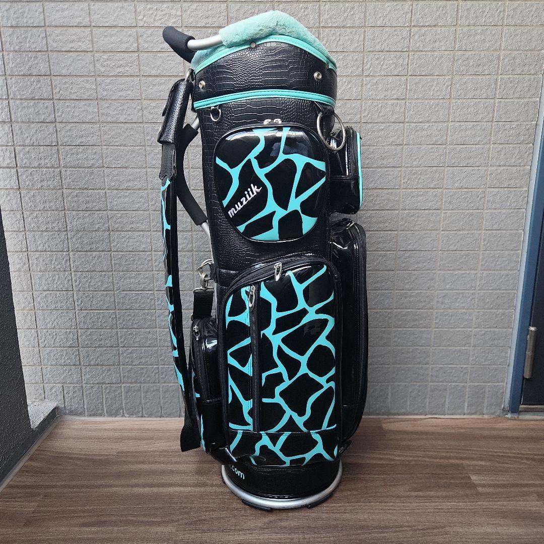 【はる】ムジーク LIMITED PIPE CART BAGキャディバッグ