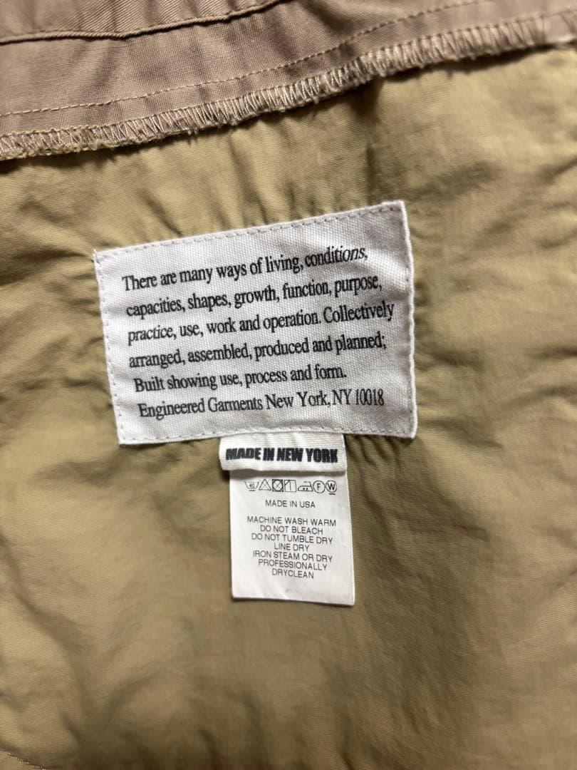 Engineered Garments パッチワーク ジャケット USA製 M