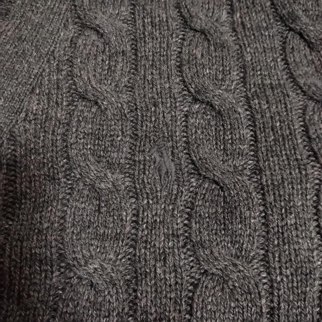 【現行タグ カシミヤ混】ポロ ラルフローレン ケーブルニット カーディガン