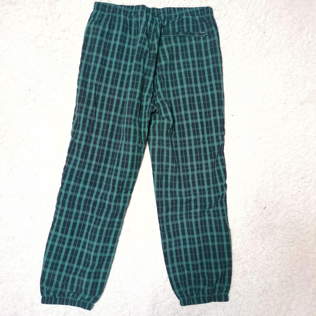 美品 Supreme Nylon Plaid Track Pant Lサイズ