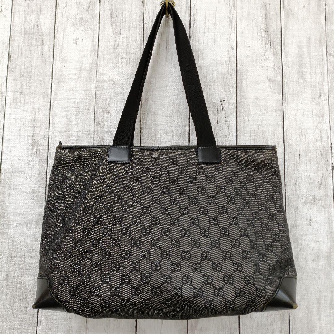 【GUCCI 】トートバッグ肩掛け GG柄　ビジネスバッグ