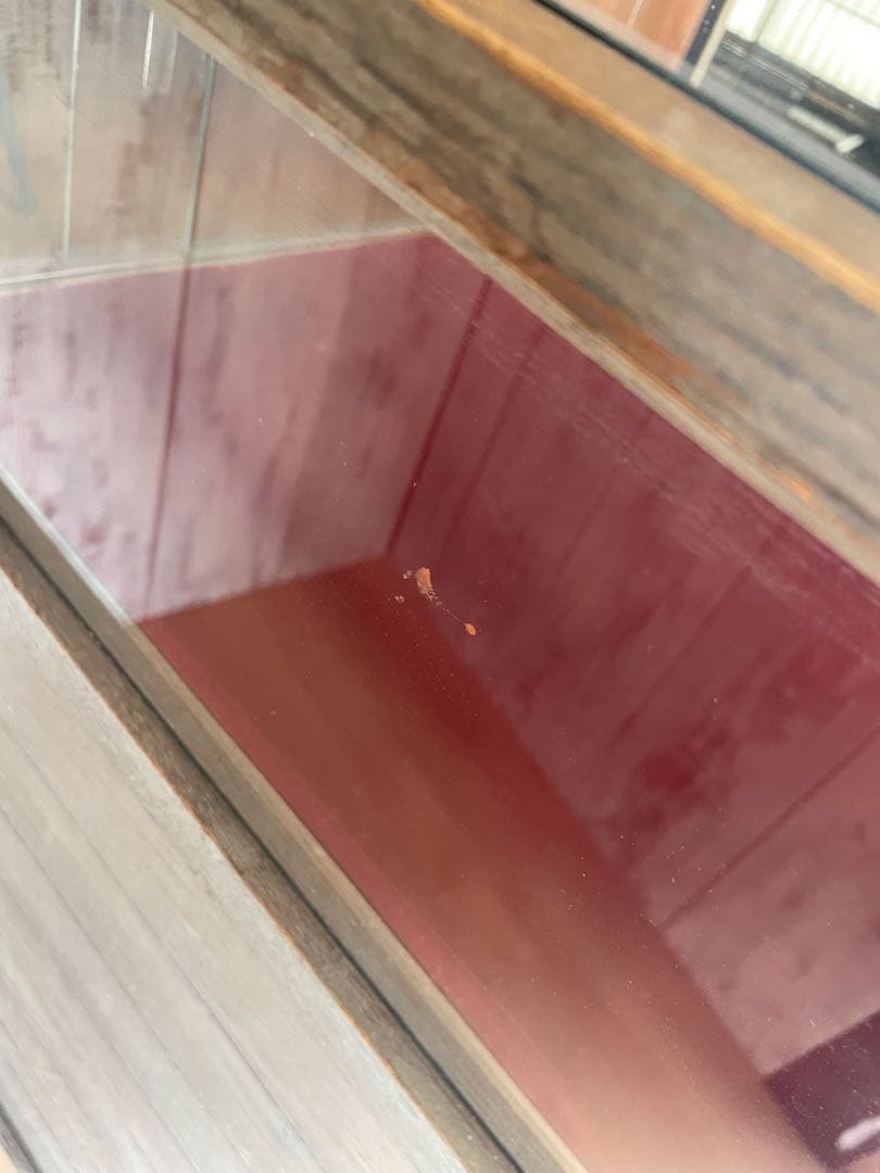 木製ディスプレイケース 5段 引き出し付き