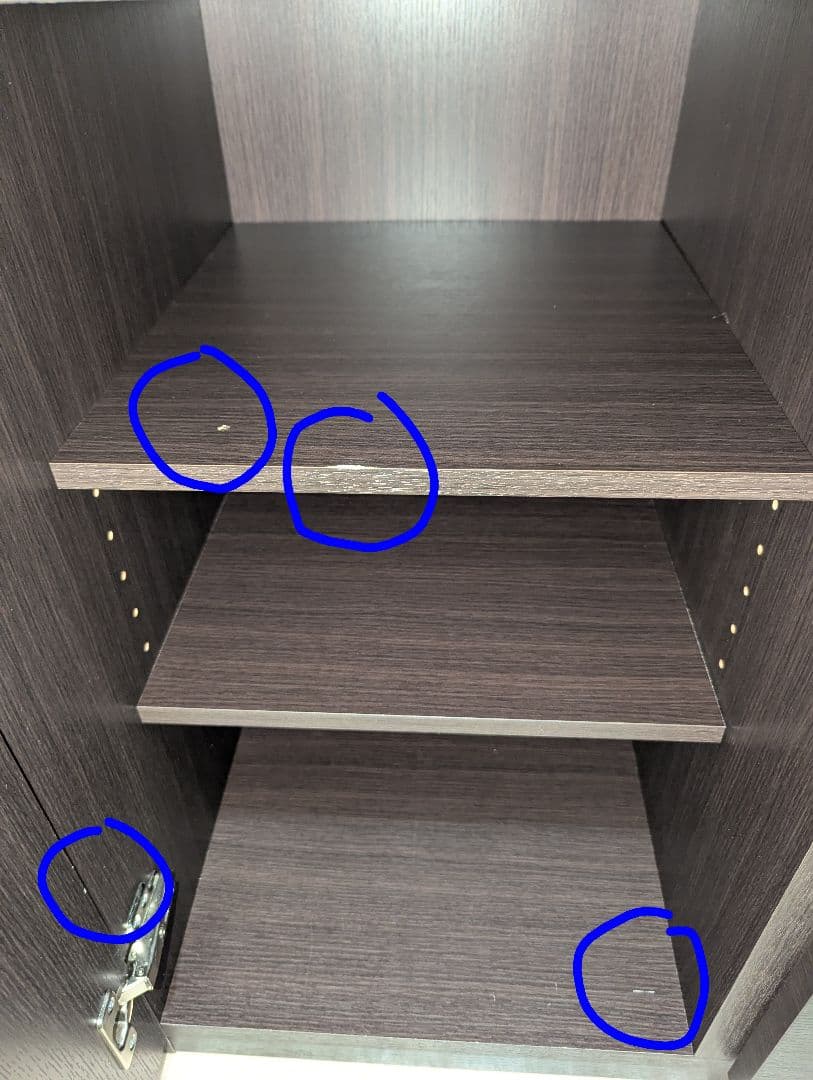 キッチンカウンター キュリー2 120CT DBR ニトリ