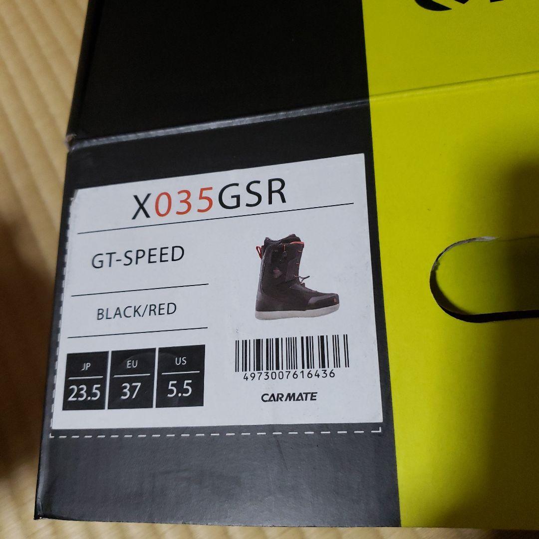 FLUX GT-SPEED スノーボードブーツ ブラック/レッド 23.5