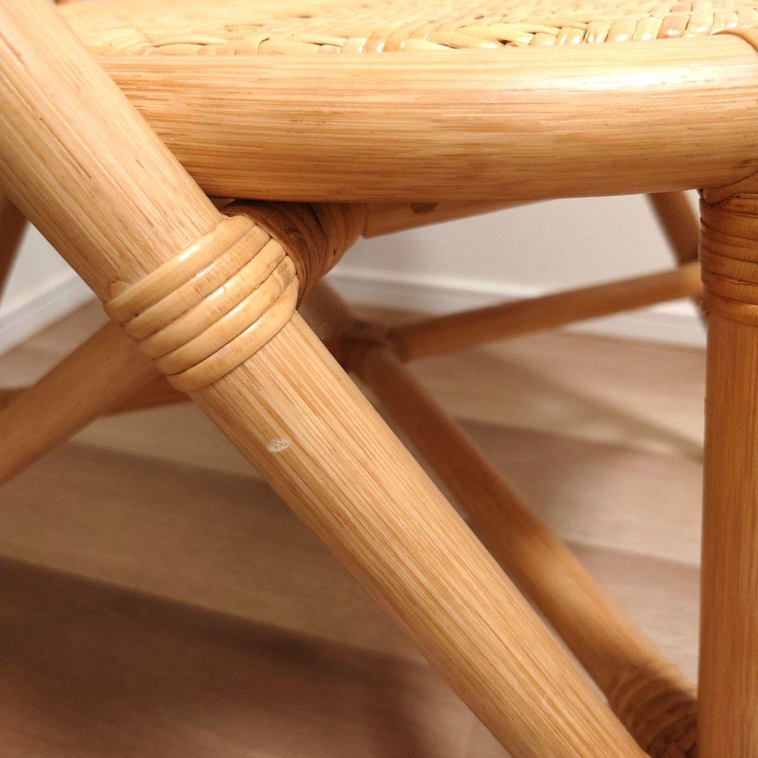 【そらの】TOU　WR　サイドチェア　ラタン　チェア　1脚