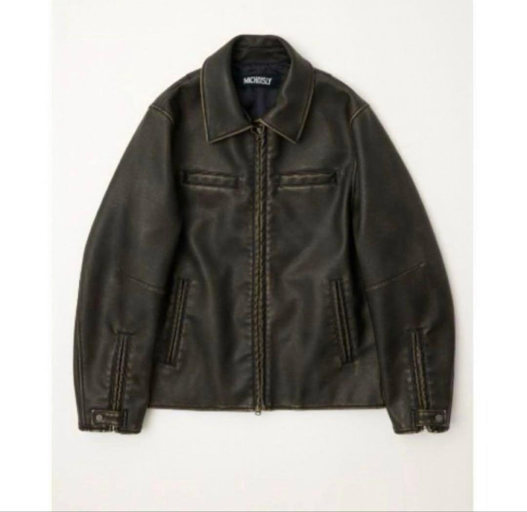 ジャケット・アウター SLY MICHIX leather JACKET