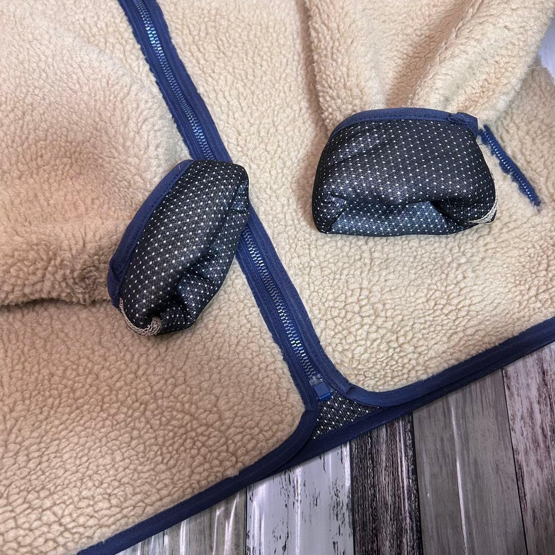 90s A BATHING APE ボア フリースジャケット ウィンドストッパー