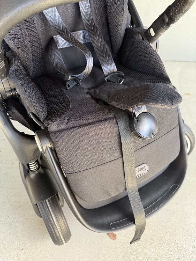 cybex サイベックス　ガゼルS 専用バスケット、セカンドシートユニット付き