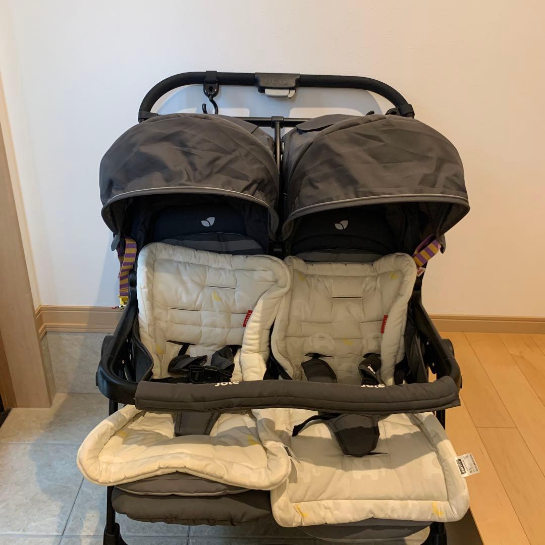ヤ*ウ様 Joie ダブルベビーカー グレー　双子　キッズ　2人乗り　ジョイー