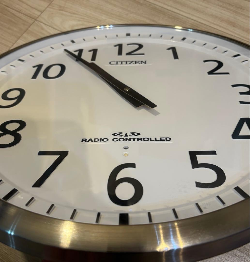 シチズン CITIZEN 8MY463-0 大型　φ45cm 電波時計