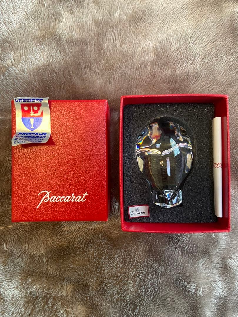 Baccarat バカラ フクロウ　置物　縁起物