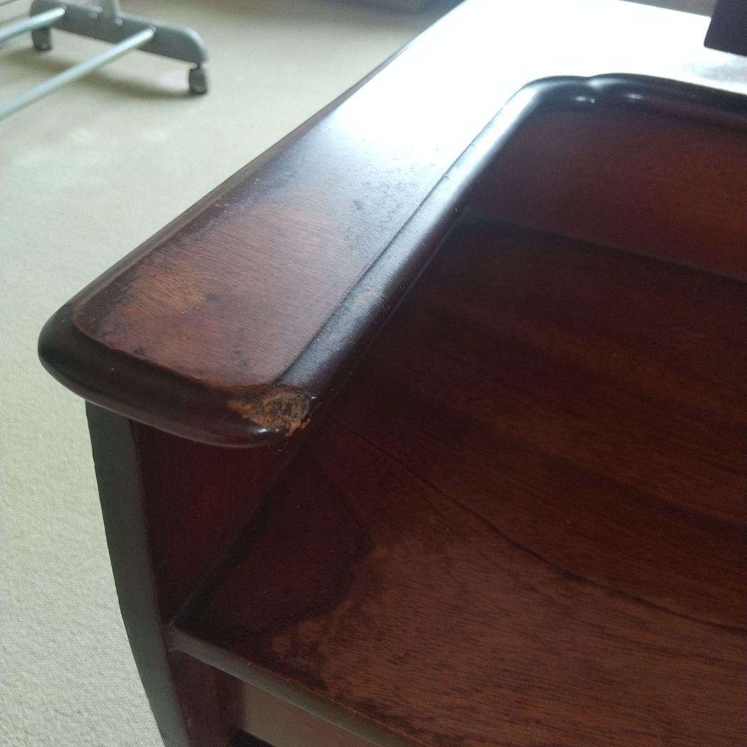 匿名・送料込 三面鏡 鏡台 ドレッサー 昭和レトロ アンティーク　姿見