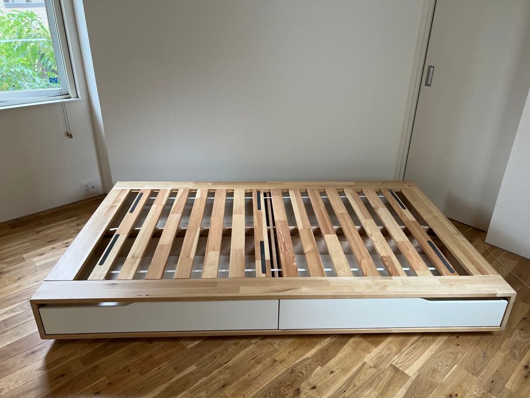 【たつさん専用】IKEA MANDAL ベッドフレーム 120×202cm
