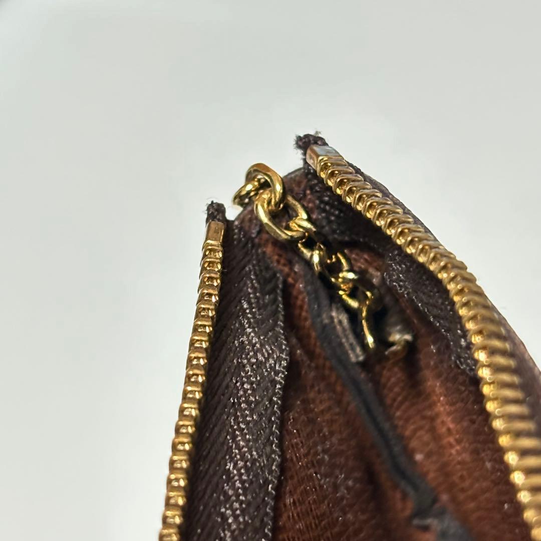 【美品】ルイヴィトン モノグラム ポシェットクレ ケース M62650