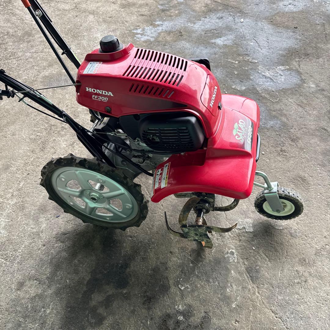 Honda FF300 耕運機 赤、 一発始動中古良品
