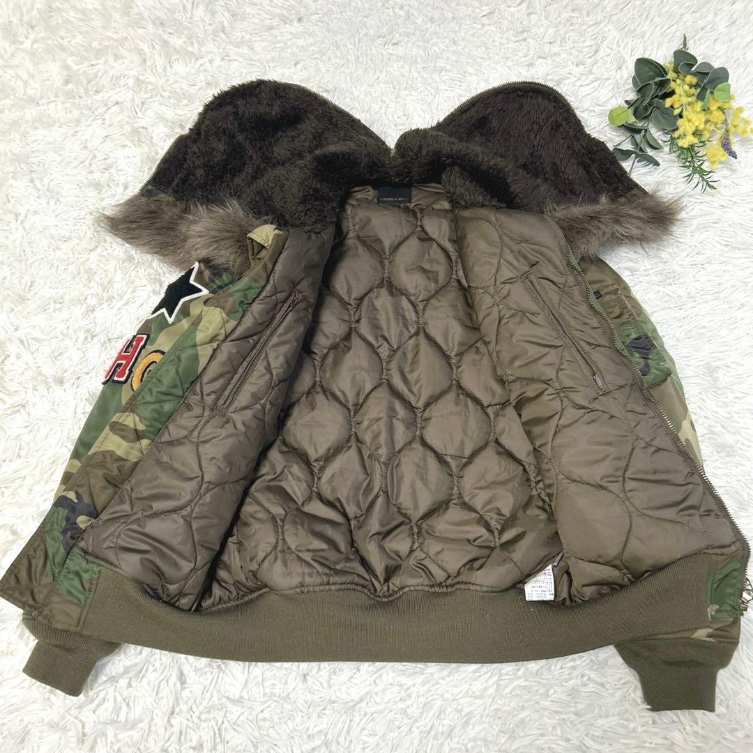 超希少✨ヒステリックグラマー　ヒスガール　N-2B ミリタリージャケット MA1