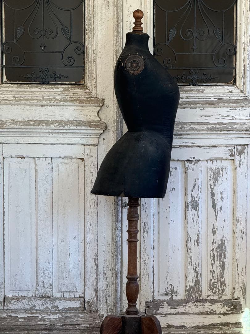 19世紀　ナポレオンⅢ アンティークマネキン　トルソー