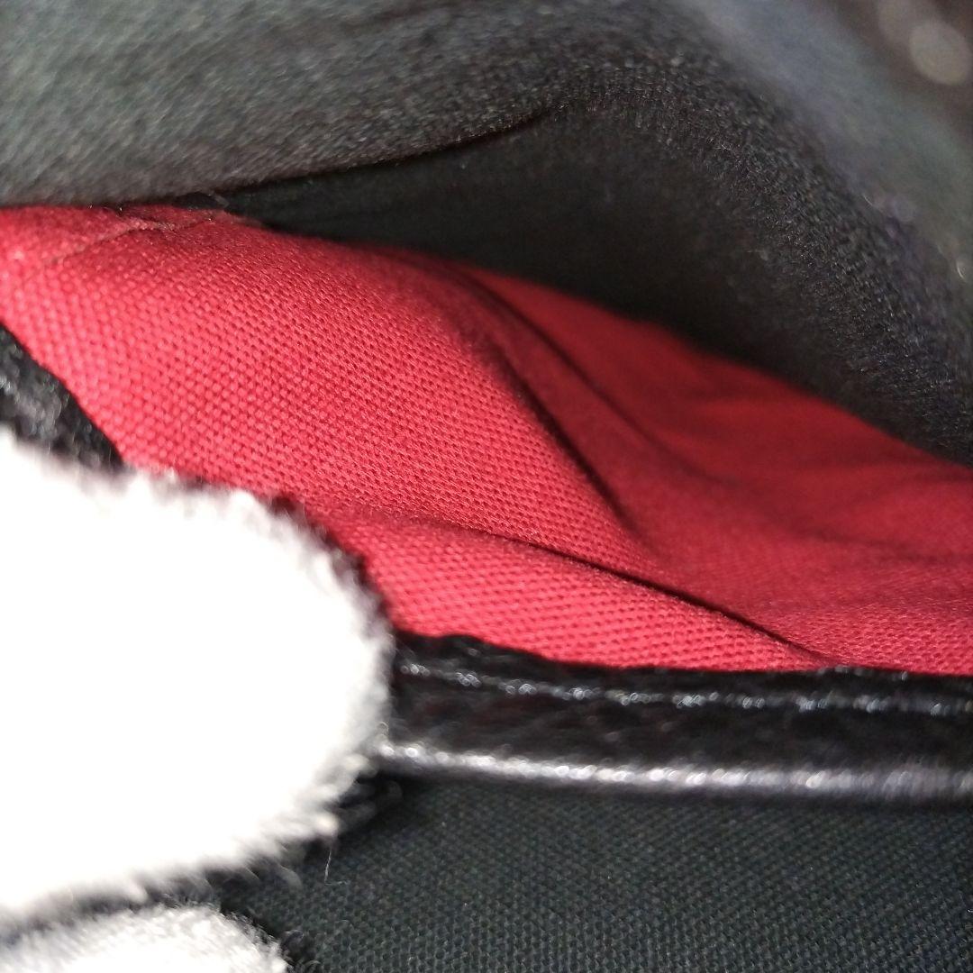 【美品】ブラックレーベルクレストブリッジ チェック柄 ロゴプレート ボディバッグ