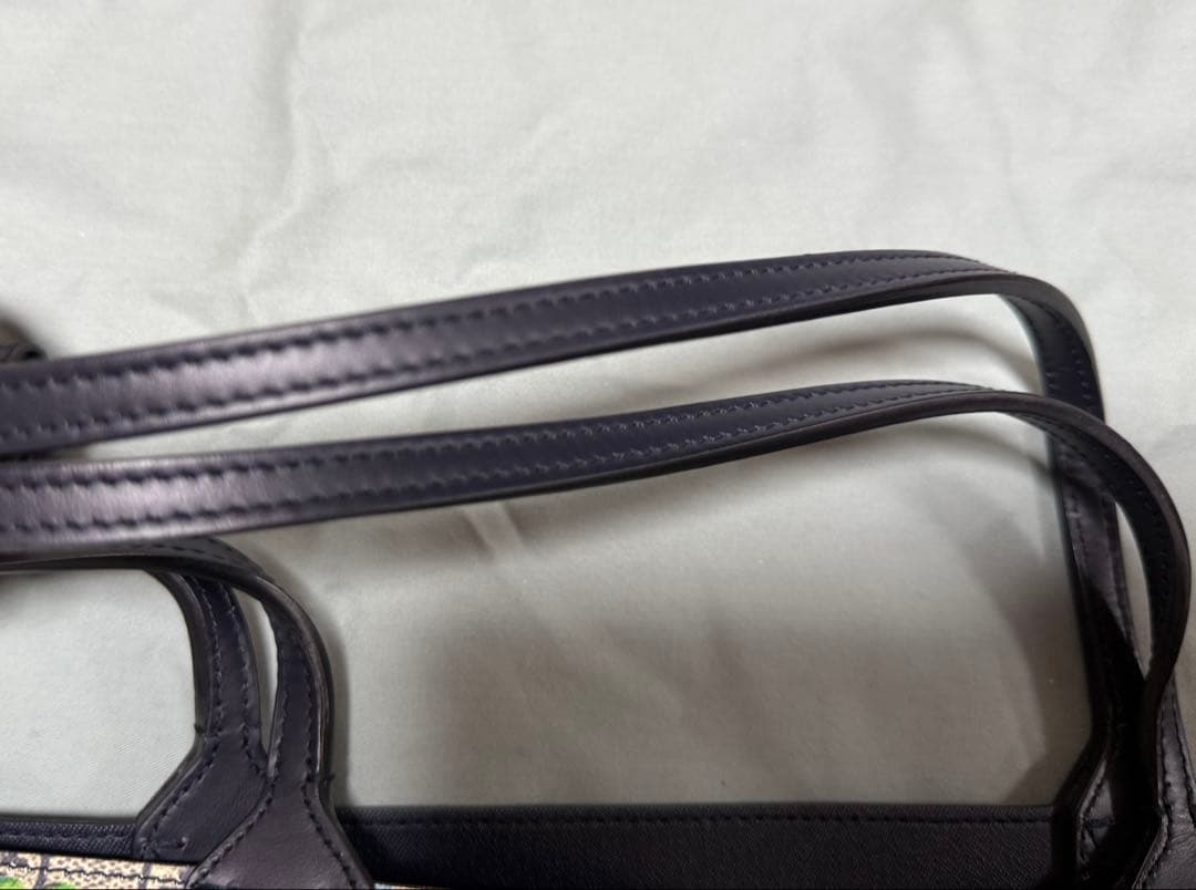 GUCCI GGブルームス　 花柄トートバッグ　ブルー　 リバーシブ