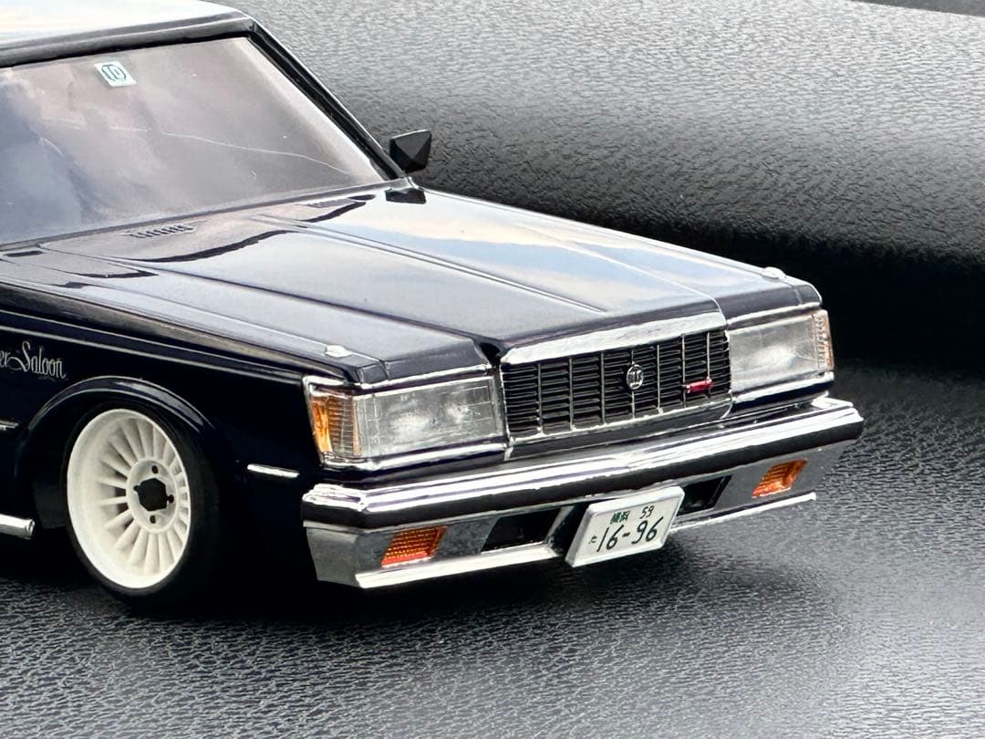 【完成品】フジミ•MS110 クラウン2000ターボ　インチアップハの字箱絵仕様