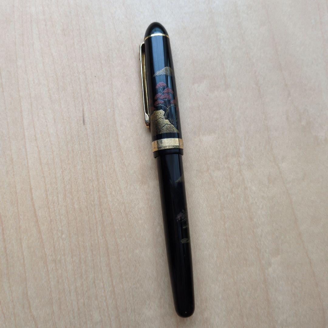 ジャンク品　プラチナ万年筆　#3776 センチュリー　蒔絵シリーズ