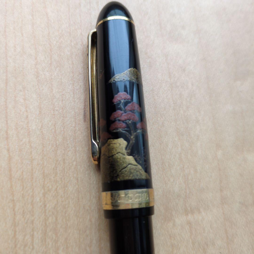 ジャンク品　プラチナ万年筆　#3776 センチュリー　蒔絵シリーズ