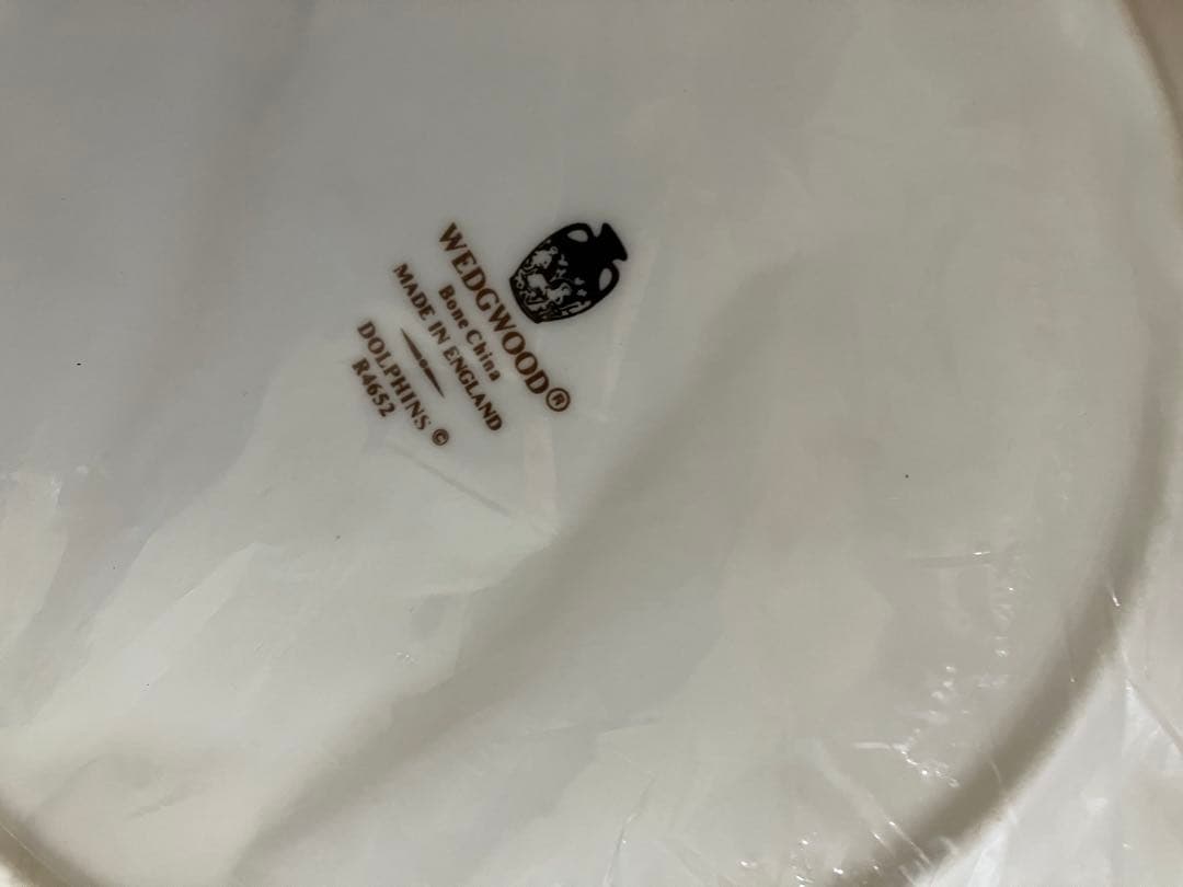 ウェッジウッド ドルフィンホワイト　 プレート　６枚