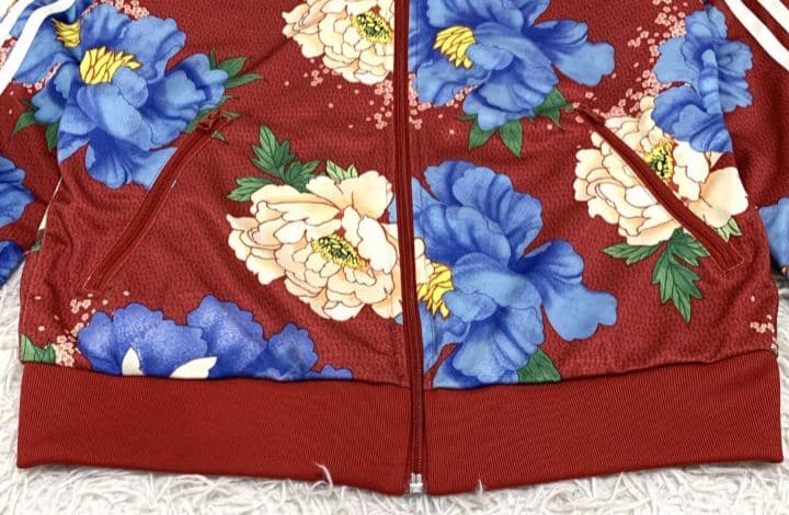 貴重！adidasOriginals×TheFarmCompanyジャージ総柄