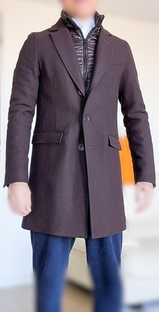 新品未着用■ HERNO ■ ヘルノ チェスターコート ■ライナー有　44サイズ